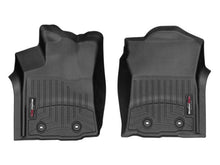 Load image into Gallery viewer, WeatherTech WeatherTech 2018+ Toyota Tacoma Front FloorLiner - Black (Fits Access/Double Cab) WET4412991