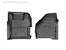 Load image into Gallery viewer, WeatherTech WeatherTech 99-07 Ford F250/F350/F450/F550 Super Duty Regular Cab Front FloorLiner - Black WET441251