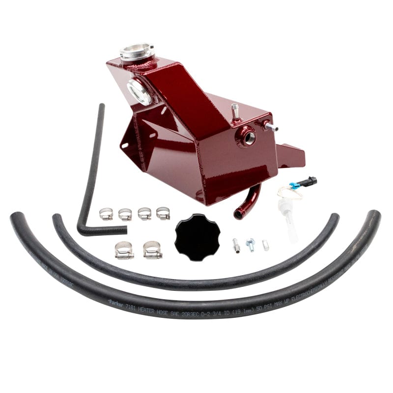 Wehrli Wehrli 13-18 Dodge 6.7L Cummins OEM Placement Coolant Tank Kit - WCFab Red WCFWCF100628-RED