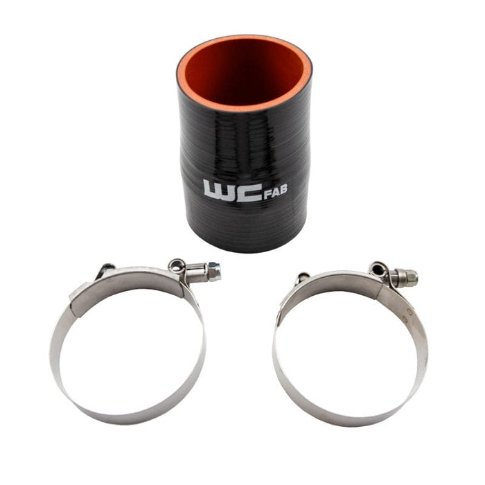 Wehrli Wehrli 2.75in. x 3in. ID Straight Reducer 4.5in. Long Silicone Boot and Clamp Kit WCFWCF207-103