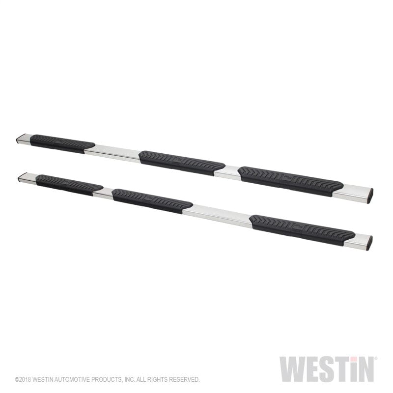 Westin Westin 07-18 Chevrolet Silverado 1500 CC 6.5ft Bed R5 M-Series W2W Nerf Step Bars - Polished SS WES28-534570