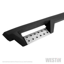Load image into Gallery viewer, Westin Westin 19-22 Chevrolet Silverado 1500 DC 6.5ft Bed HDX Stainless Drop W2W Nerf Step Bars - Tex. Blk WES56-5347152