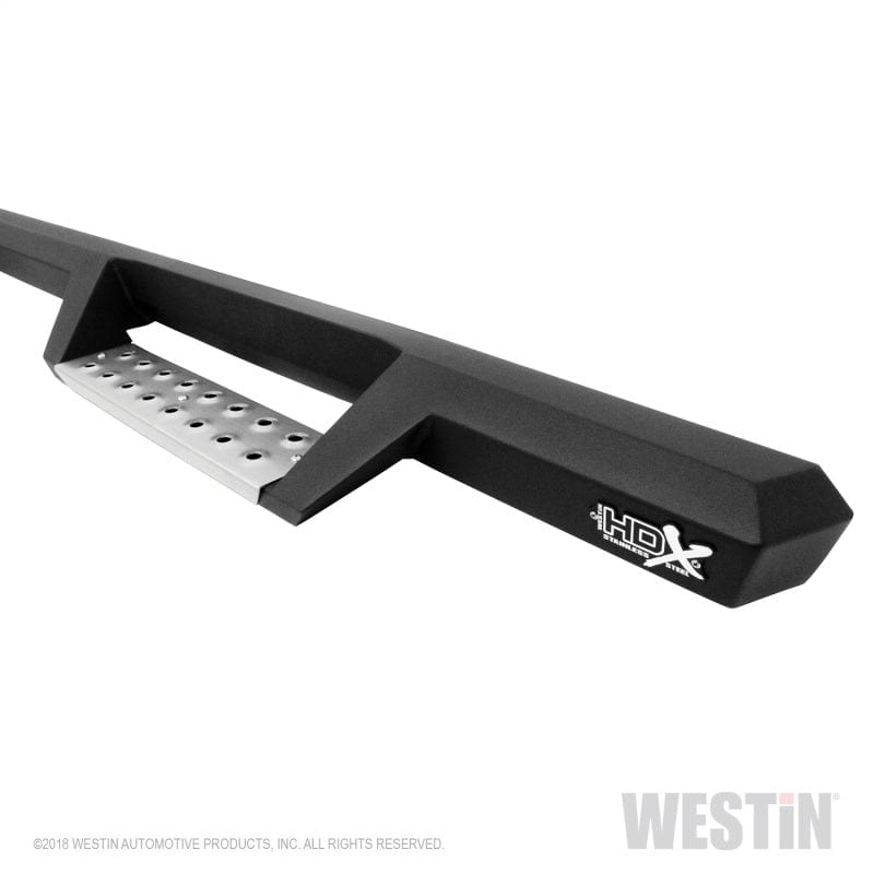 Westin Westin 19-22 Chevrolet Silverado 1500 DC 6.5ft Bed HDX Stainless Drop W2W Nerf Step Bars - Tex. Blk WES56-5347152