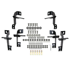 Load image into Gallery viewer, Westin Westin 2007-2017 Jeep Wrangler Unlimited 4dr E-Series 3 Nerf Step Bars - Black WES23-3295