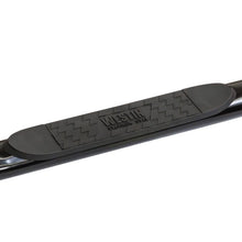 Load image into Gallery viewer, Westin Westin 2015-2018 Chevy Silv 2500/3500 Dbl Cab (8 ft Bed) Platinum 4 Oval WTW Nerf Step Bars - Black WES24-54575