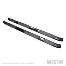 Load image into Gallery viewer, Westin Westin 2017-2018 Ford F-250/350 Crew Cab (6.75ft Bed) PRO TRAXX 5 WTW Oval Nerf Step Bars - Black WES21-534645