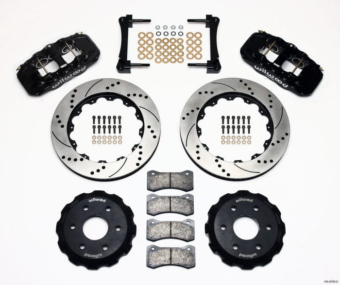 Wilwood Wilwood AERO6 Front Truck Kit 14.25in Drilled 1999-2014 GM Truck/SUV 1500 WIL140-9789-D