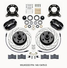 Load image into Gallery viewer, Wilwood Wilwood Forged Dynalite-M Front Kit 11.30in 1 PC Rotor&amp;Hub-Drill 65-69 Mustang Disc &amp; Drum Spindle WIL140-13476-D