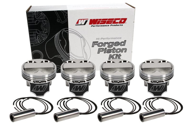 Wiseco Wiseco Acura B17A1/B18A1/B1 / Honda B16A 81.25mm Bore +.010 Oversize 5cc Dome Piston Kit WISK566M8125AP