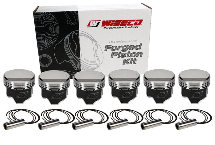 Wiseco Wiseco Piston Kit 86.5mm Bore 8.4:1CR fits Nissan Skyline R33 RB25 RB25DET WISK578M865AP