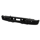 xTune 07-13 Chevy Silverado 1500 w/Parking Sensor OEM Style Steel Rear Bumper - BLK RB-CS07-SET-WS-B
