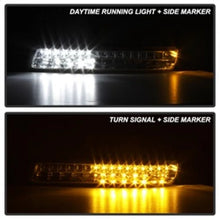 Load image into Gallery viewer, xTune 99-06 GMC Sierra (Excl Denali) Full LED Bumper Lights - Chrome (CBL-GSI99-LED-C) - Installation View
