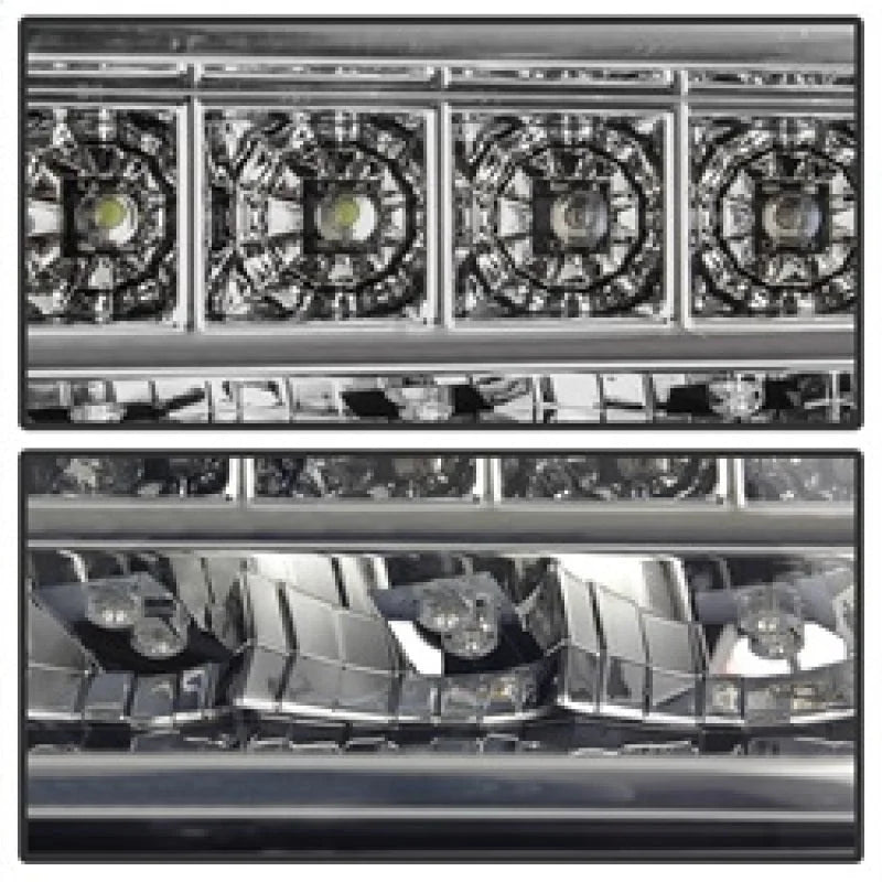 xTune 99-06 GMC Sierra (Excl Denali) Full LED Bumper Lights - Chrome (CBL-GSI99-LED-C) - Additional View 6
