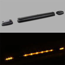 Load image into Gallery viewer, xTune Chevy Silverado 07-13 Amber LED Cab Roof Lights Clear ACC-LED-CS07-CR-C - Side View