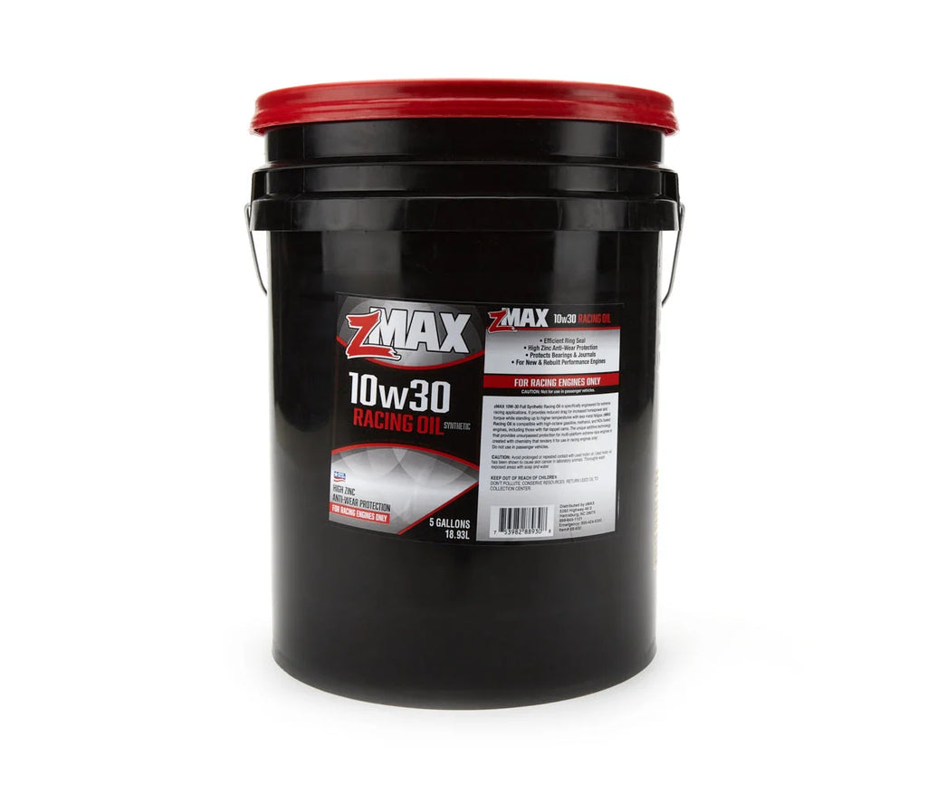 zMAX Micro-lubricant Racing Oil 10w30 5 Gal. Pail 88-930