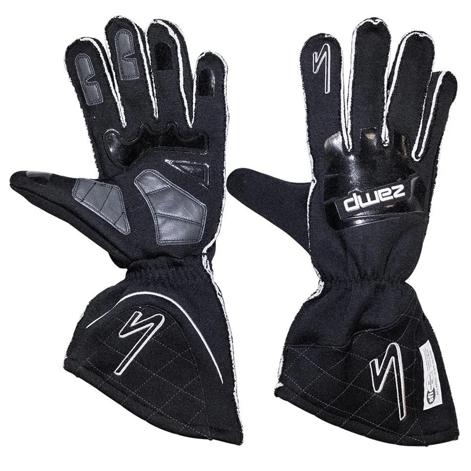 zamp Gloves ZR-50 Black Med Multi-Layer SFI3.3/5 RG10003M