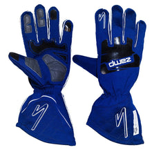 Load image into Gallery viewer, zamp Gloves ZR-50 Blue Medium Multi-Layer SFI 3.3/5 RG10004M