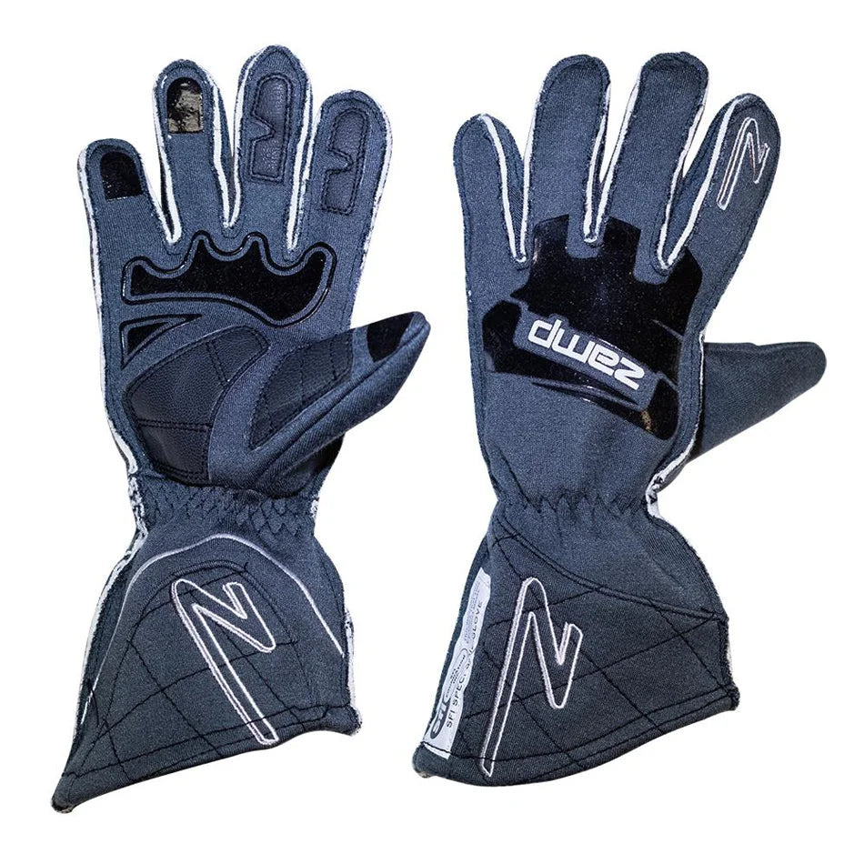 zamp Gloves ZR-50 Grey XX- Lrg Multi-Layer SFI3.3/5 RG100152XL