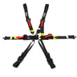 Load image into Gallery viewer, zamp Harness 6pt Black Cam L 2in Shoulder FIA HARN04F003