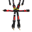 Load image into Gallery viewer, zamp Harness 6pt Black Cam L 3in/2in Shoulder FIA HARN03F003
