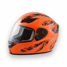 Load image into Gallery viewer, zamp Helmet FS-8 Full Face Orange/Black Large H045C08L