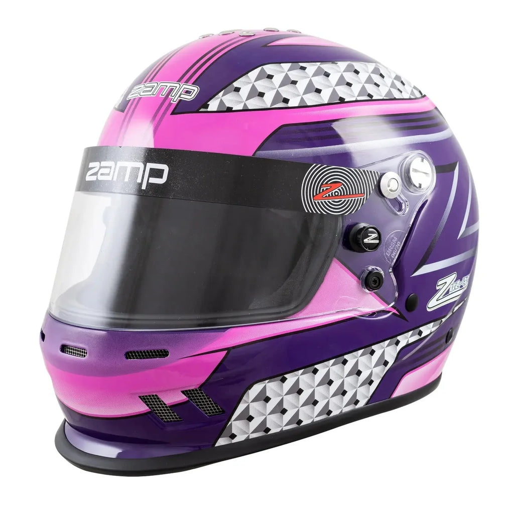 zamp Helmet RZ-37Y Youth Pink/Purple 56cm H757C3456