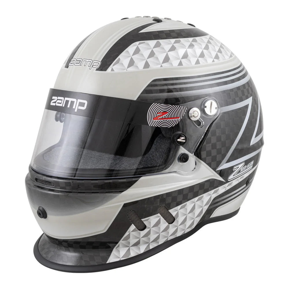 zamp Helmet RZ-65D Carbon Small Blk/Gray SA2020 H775C15S