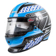 Load image into Gallery viewer, zamp Helmet RZ-67D Large Carbon Flo Blue SA2025 H781C04L