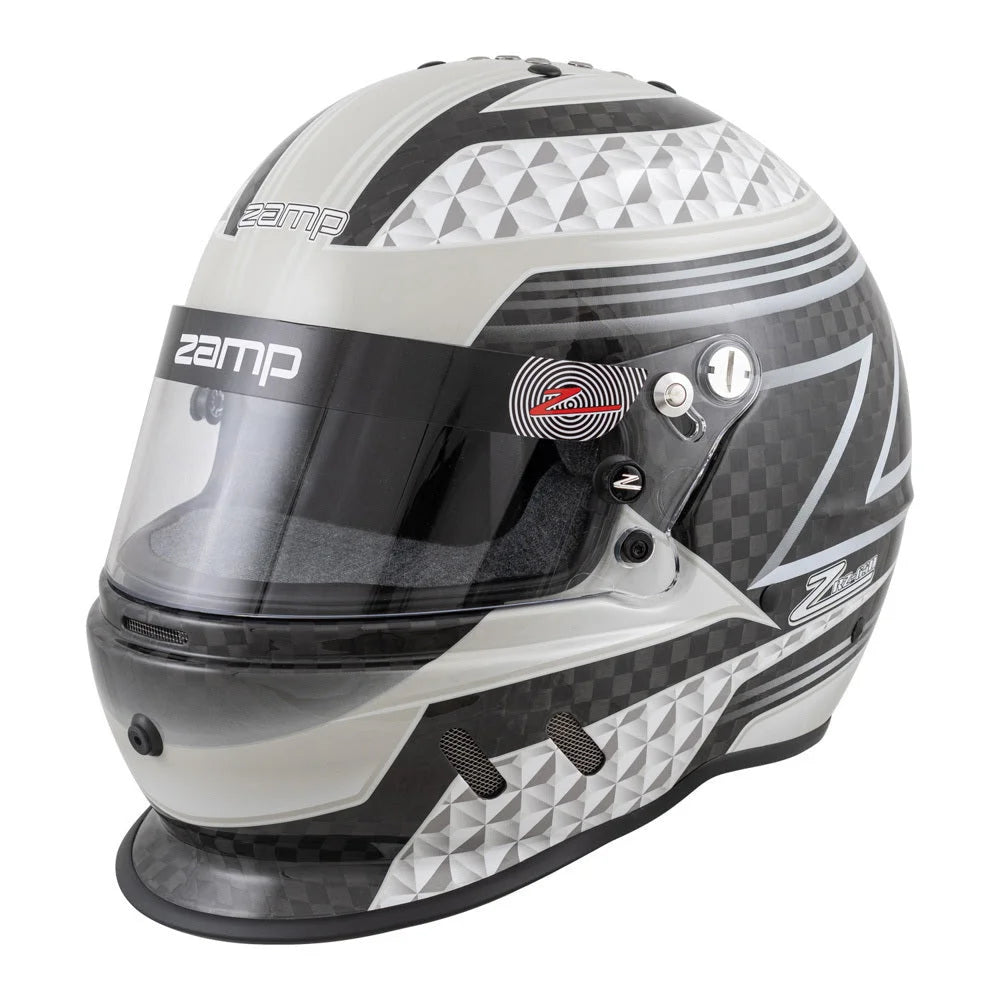 zamp Helmet RZ-67D Medium Carbon Flo Gray SA2025 H781C15M