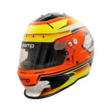 Load image into Gallery viewer, zamp Helmet RZ-70E Switch M Org/Ylw SA2020/FIA H760C30M