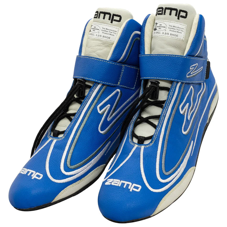 zamp Shoe ZR-50 Blue Size 10 SFI 3.3/5 RS003C0410