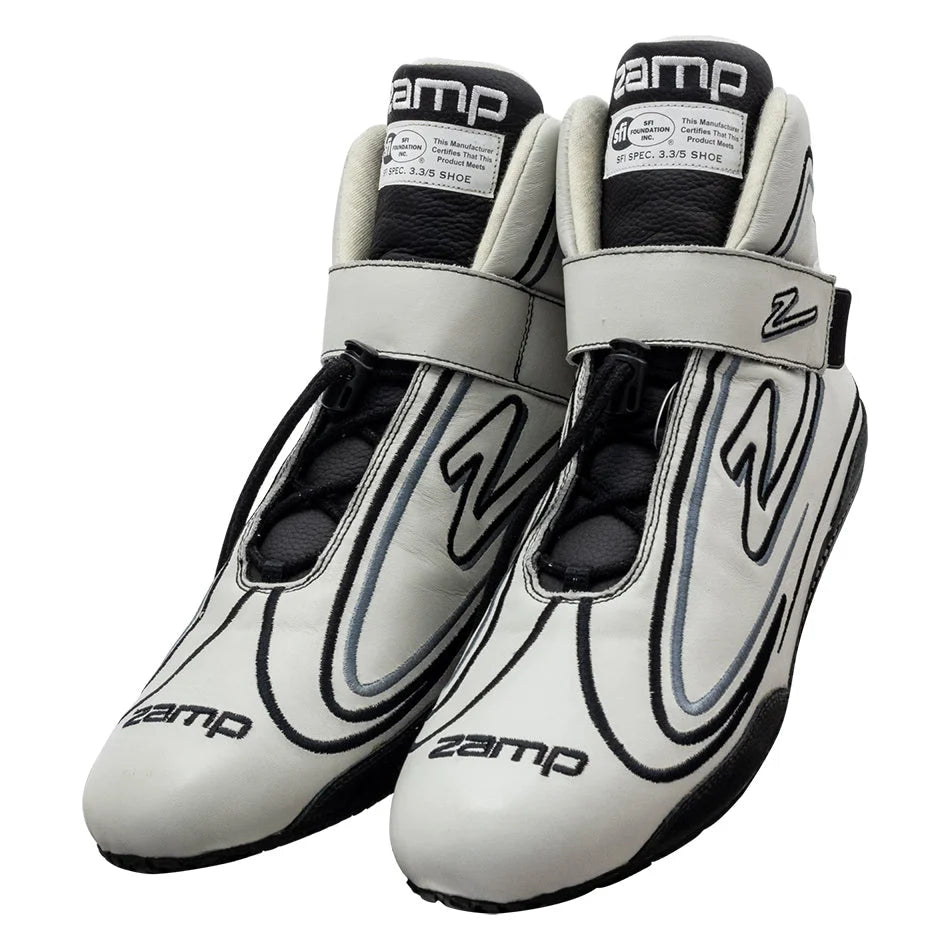 zamp Shoe ZR-50 Gray Size 10 SFI 3.3/5 RS003C1510