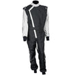 Load image into Gallery viewer, zamp Suit ZK-40 Karting Lrg Black Silver R060015L