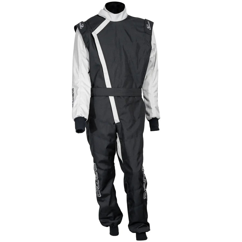 zamp Suit ZK-40 Karting Med Black Silver R060015M