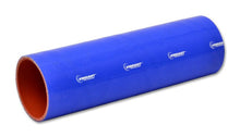 Load image into Gallery viewer, Vibrant 4 Ply Reinforced Silicone Straight Hose Coupling - 1.5in I.D. x 12in long (BLUE)
