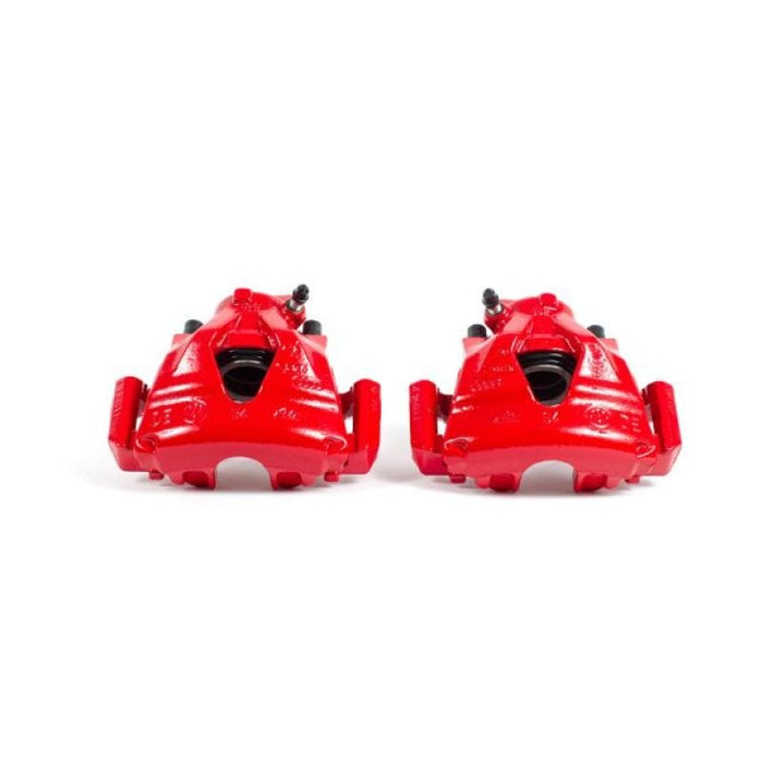 Power Stop 00-06 Audi TT Front Red Calipers w/Brackets - Pair
