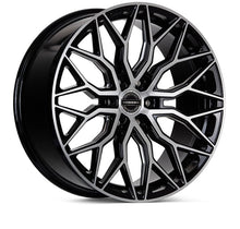 Load image into Gallery viewer, Vossen HF6-3 24x10 / 6x139.7 / ET25 / Deep Face / 106.1 - Brushed Gloss Black Wheel