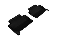Load image into Gallery viewer, 3D MAXpider 3D MAXpider 2007-2015 Audi Q7 Kagu 2nd Row Floormats - Black ACEL1AD02621509