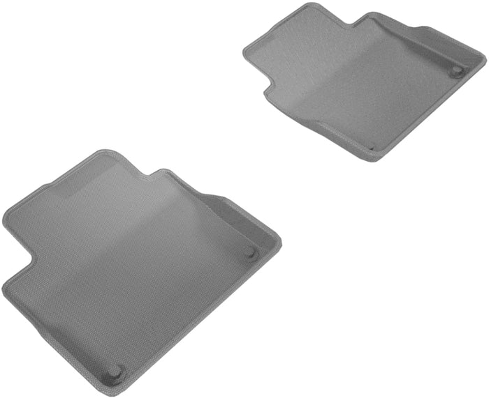3D MAXpider 3D MAXpider 2017-2019 Volvo S90/V90 Kagu 2nd Row Floormats - Gray ACEL1VV02221501