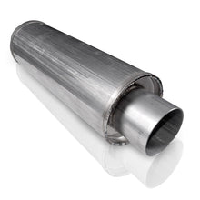 Load image into Gallery viewer, Stainless Works 3in VINTAGE ROUND MUFFLER