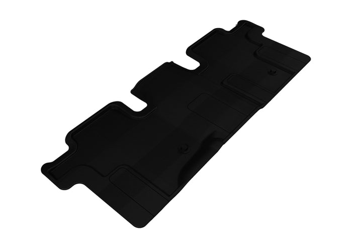 3D MAXpider 2013-2020 Nissan/Infiniti Pathfinder/QX60/JX Kagu 2nd Row Floormats - Black