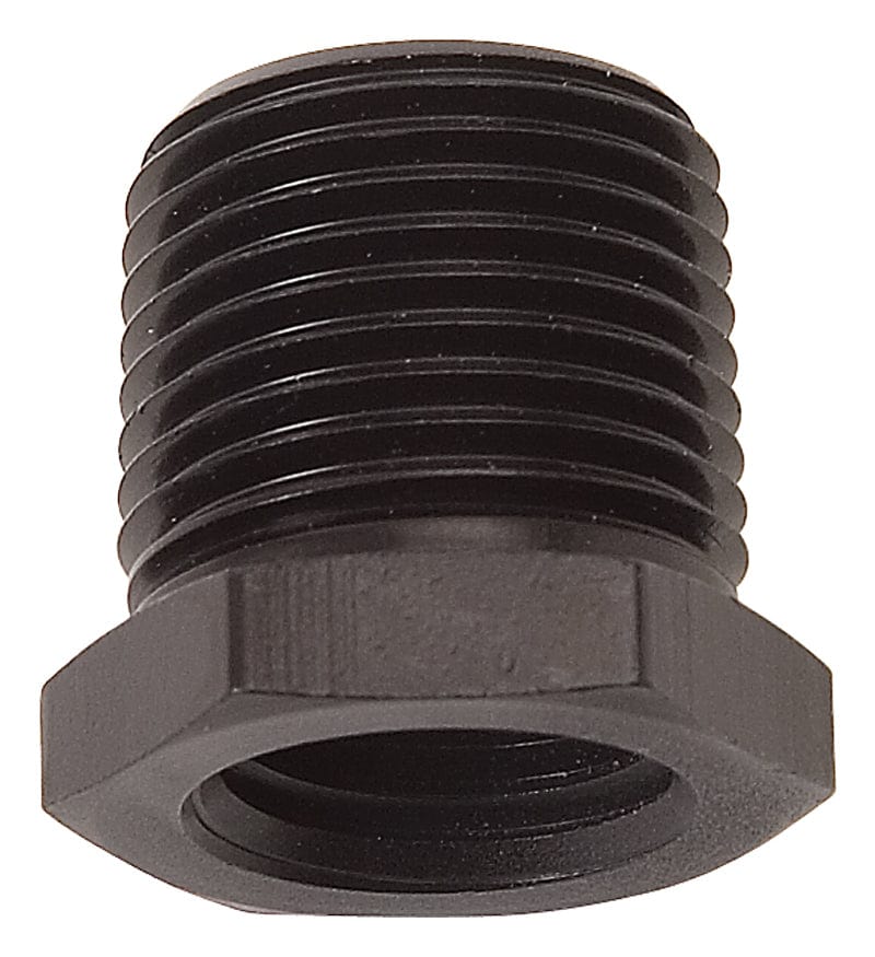 Russell Performance 3/8in Male to 1/4in Female Pipe Bushing Reducer (Black)