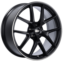 Load image into Gallery viewer, BBS CI-R 20x8.5 5x114.3 ET40 Satin Black Polished Rim Protector Wheel -82mm PFS/Clip Required