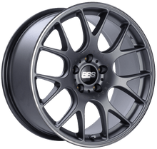 Load image into Gallery viewer, BBS CH-R 19x9.5 5x112 ET35 Satin Titanium Polished Rim Protector Wheel -82mm PFS/Clip Required