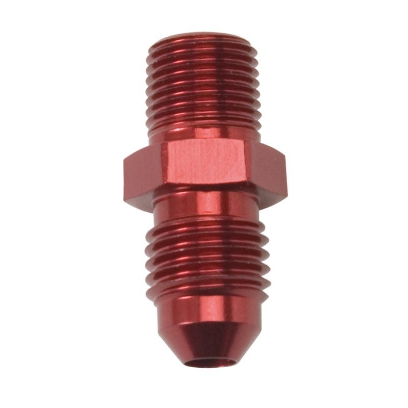 Russell Performance -4 AN MALE X 1/8in NPT MALE (Red)