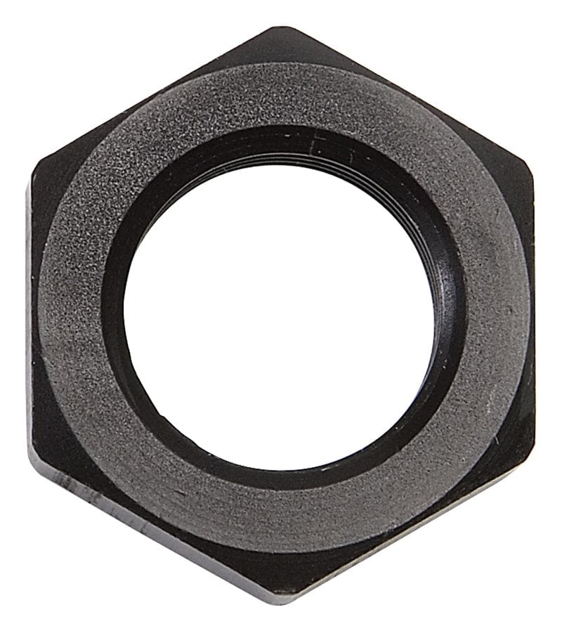 Russell Performance -6 AN Bulkhead Nuts 9/16in -18 Thread Size (Black)