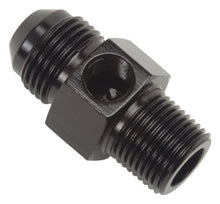 Load image into Gallery viewer, Russell Performance -6 AN Flare to 3/8in Pipe Pressure Adapter (Black)