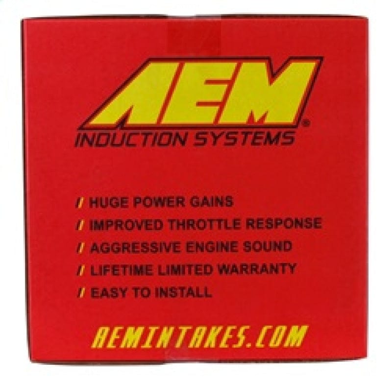 AEM Induction AEM 15-17 Subaru WRX STi 2.5L H4 - Cold Air Intake System - Wrinkle Black AEM21-735WB