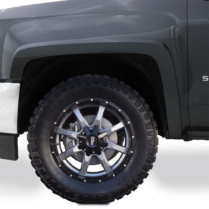 Bushwacker Bushwacker 16-18 Chevy Silverado 1500 Fleetside OE Style Flares - 4 pc 69.3/78.8/97.8in Bed - Black BUS40956-34