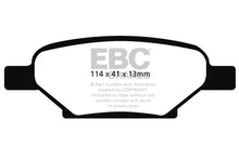 Load image into Gallery viewer, EBC 04-06 Chevrolet Cobalt 2.0 Supercharged Greenstuff Rear Brake Pads
